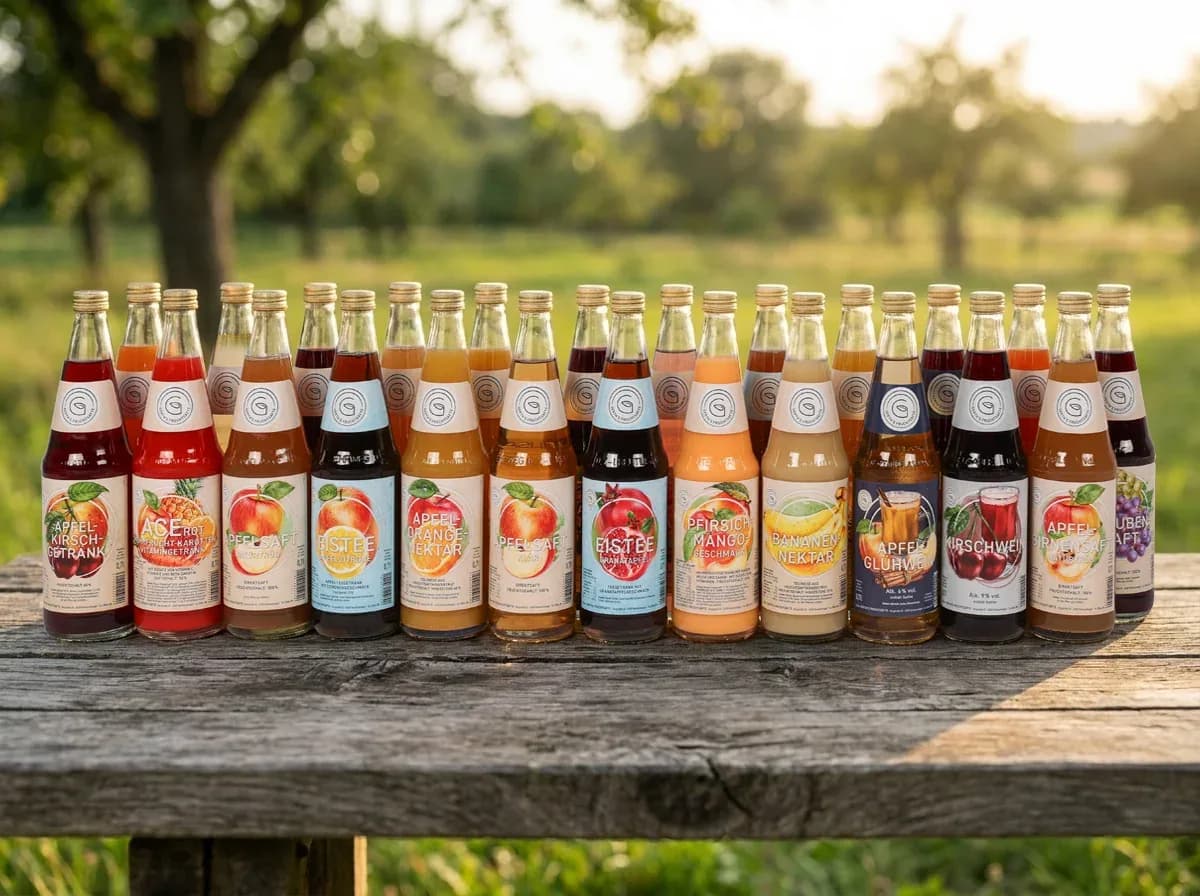 Gerths Fruchtsaft Sortiment